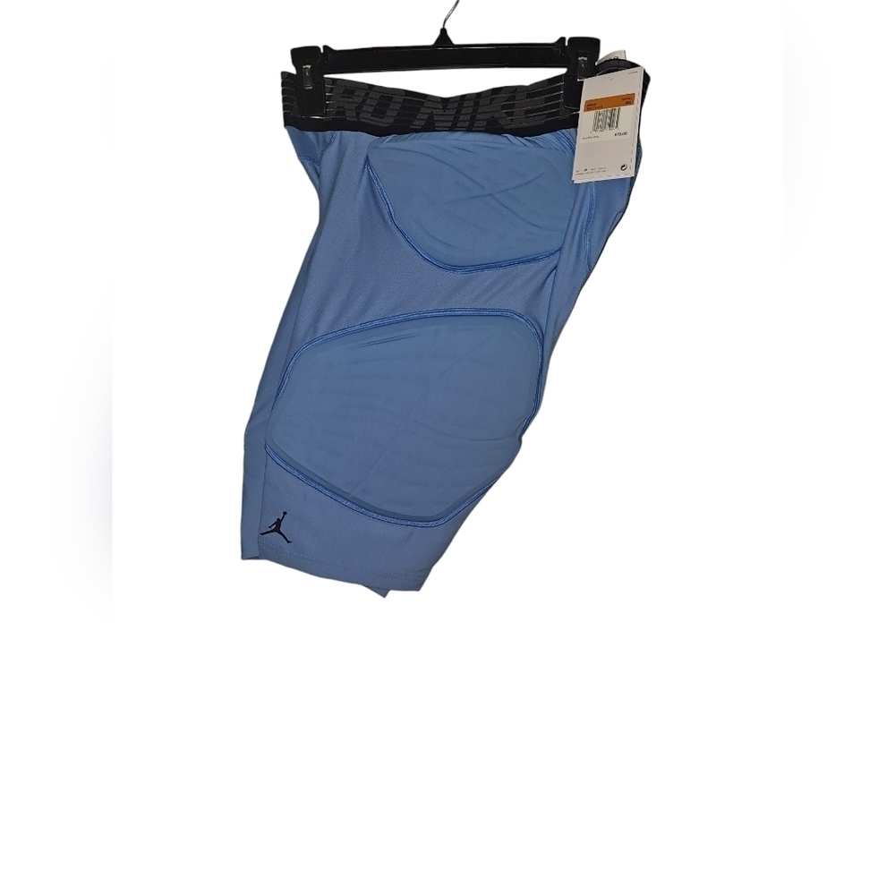 Nike Pro Air Jordan Hyperstrong 5-Pad Basketball Tights Shorts Blue BQ2724 XXL